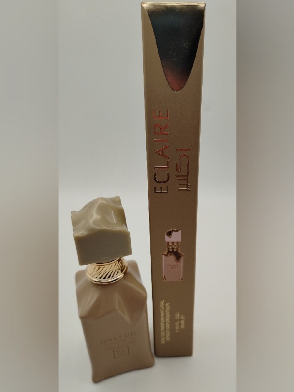 Lattafa EclaireTan/Carmel & Lattafa Eclaire Light PinK BNIB